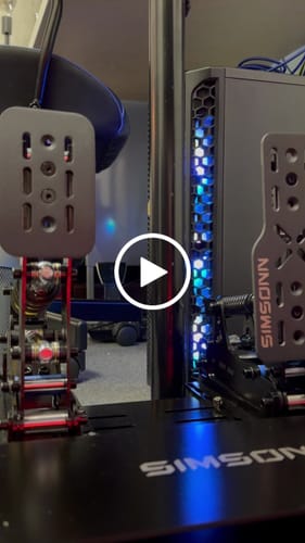 Customer video review of Simsonn Plus X Racing Simulator Pedal with Baseplate