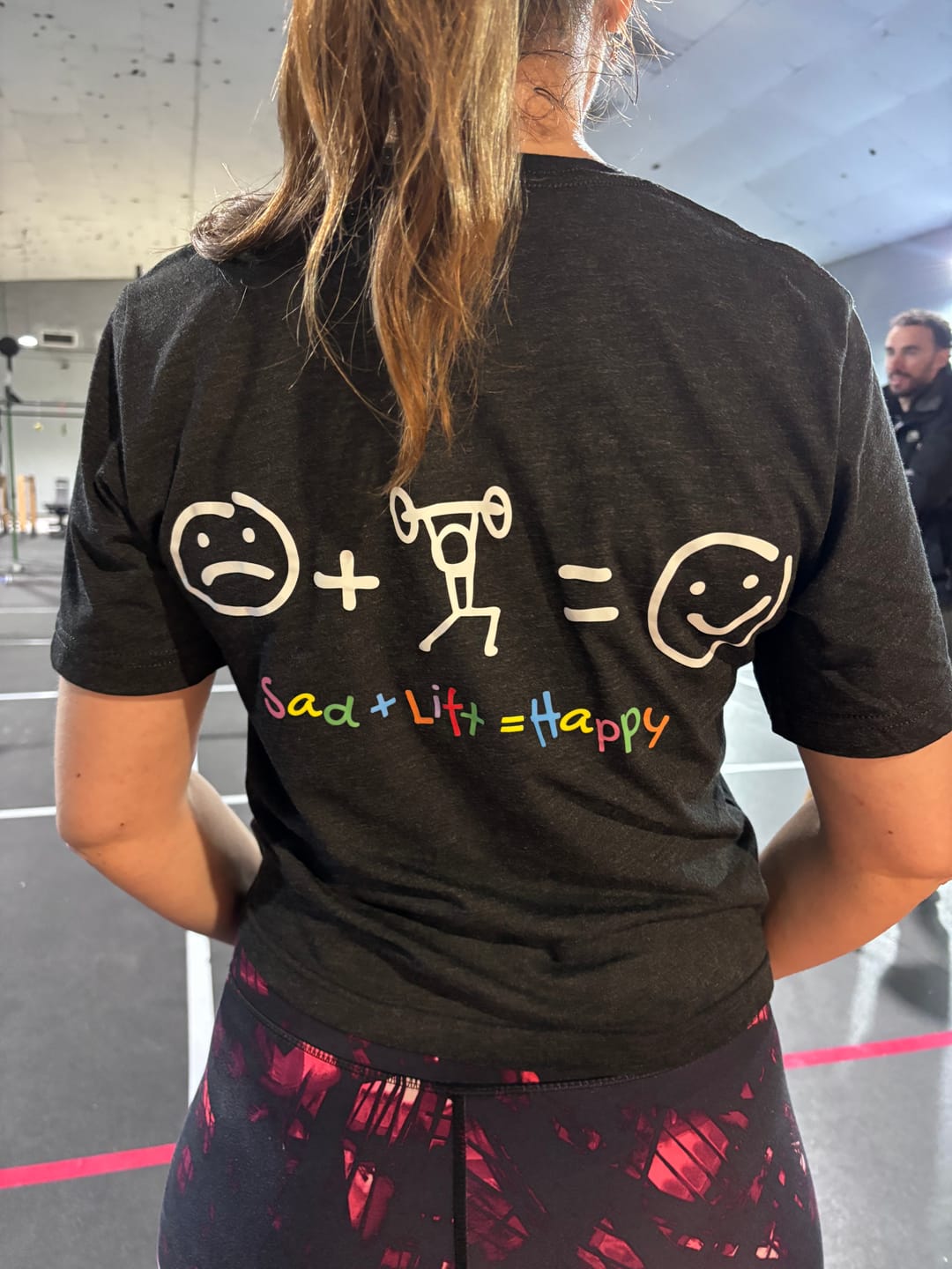 Customer photo review of SAD + LIFT = 🙂 - MUJER