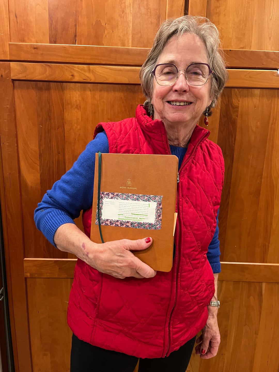 Customer photo review of Monk Manual™ Weekly Planner