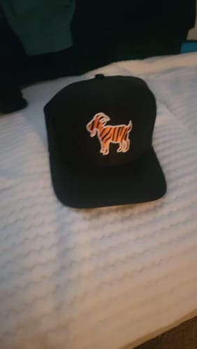 Customer photo review of The GOAT Hat - Black