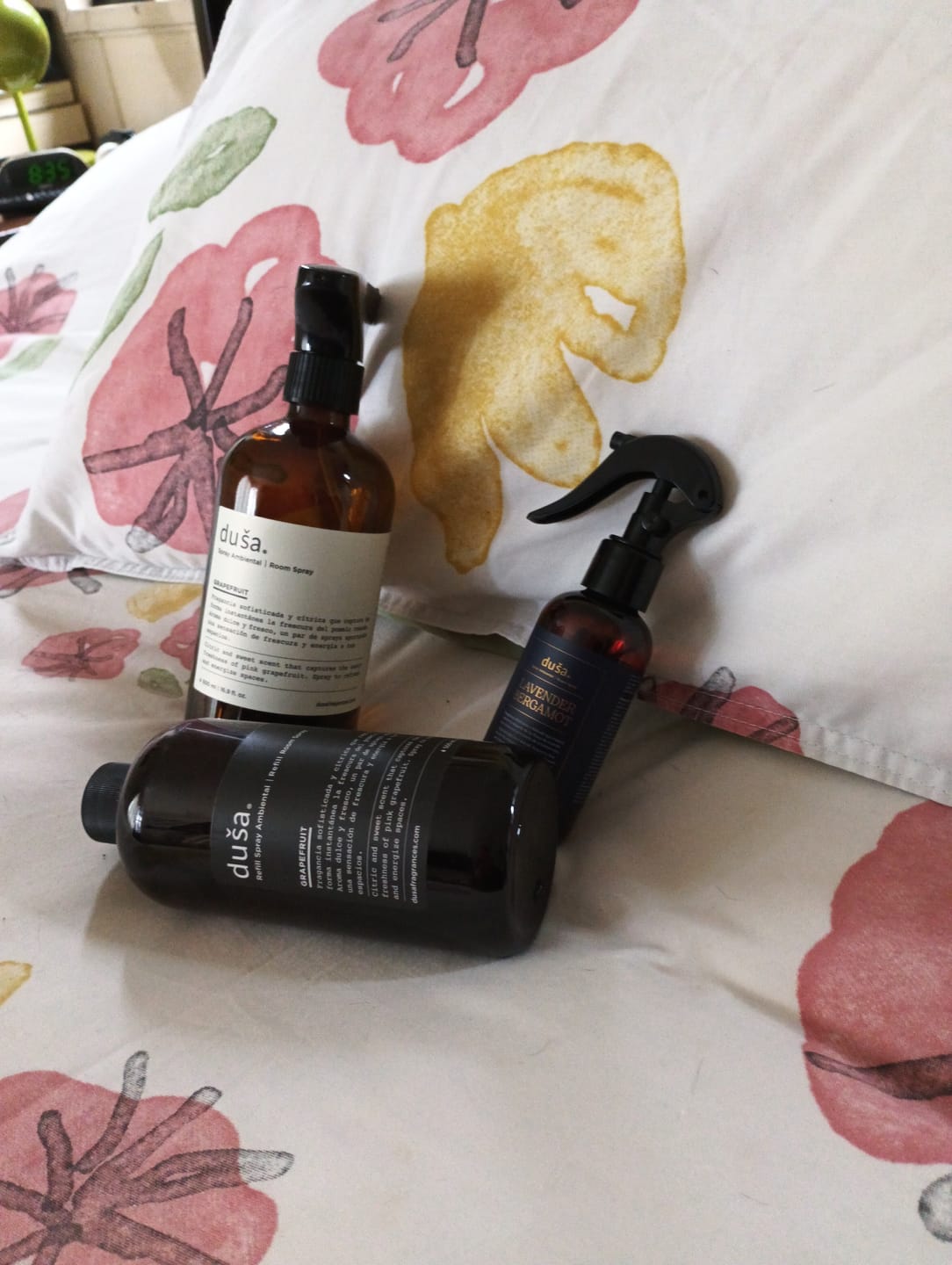 Customer photo review of Lavender I Bergamot   - Aromatizante en Spray |  Para Telas y Ropa de Cama | Eliminador de olores en Spray - 120 ml
