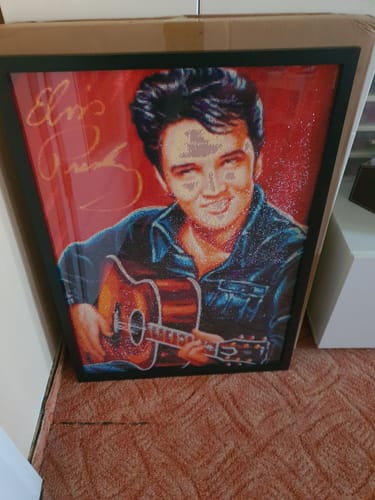 Customer photo review of Diamond Painting Eigenes Bild