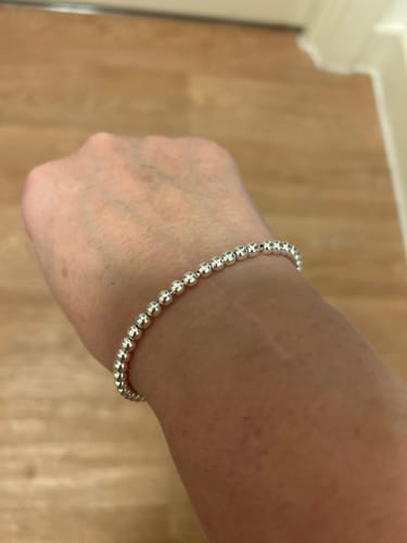 Customer photo review of Allegro Sphere Bracelet
