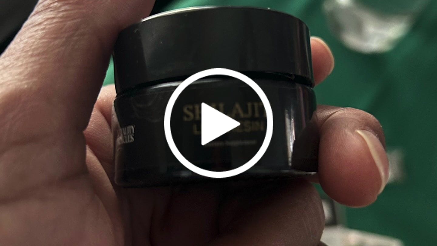Customer video review of The Only 'Dr Daniels Approved' Shilajit