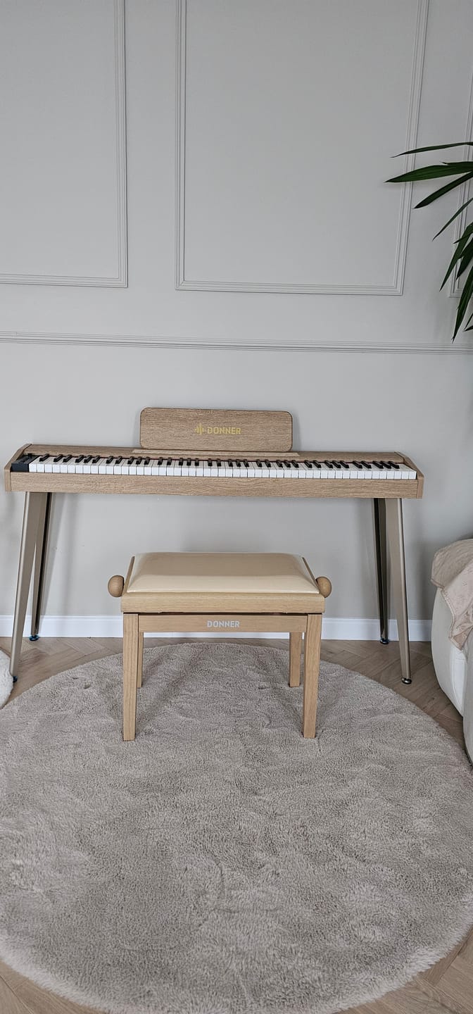 Customer photo review of Donner Tabouret De Piano À Hauteur Réglable