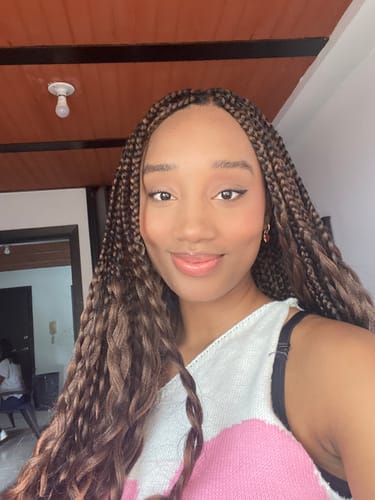 Customer photo review of TINTA DE MAQUILLAJE | SERUM TINTED