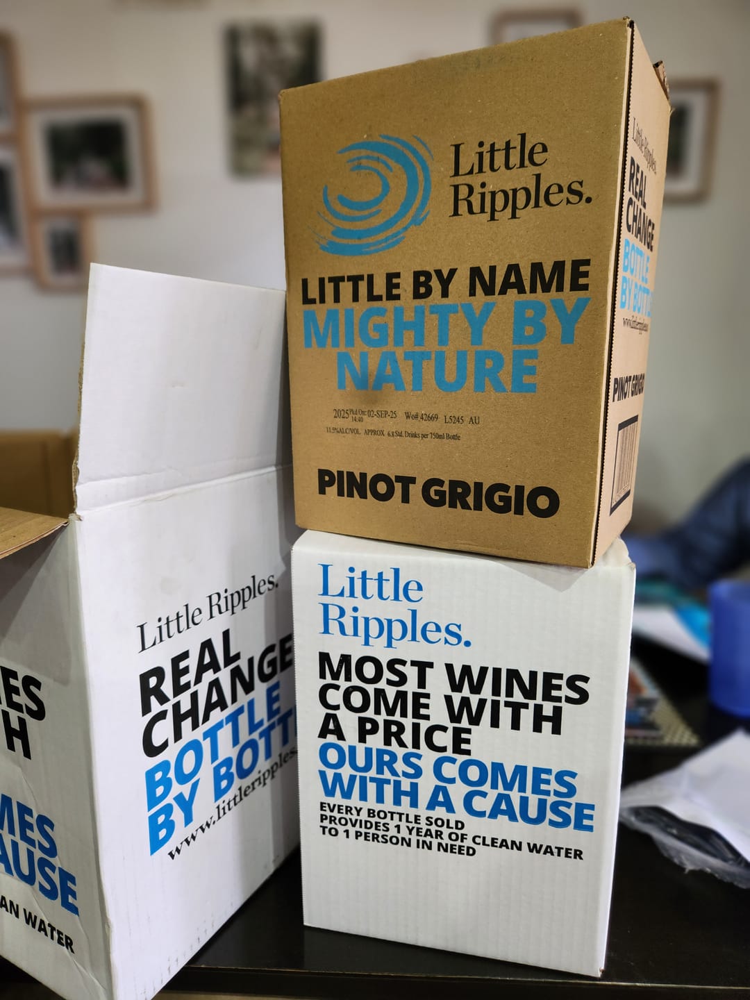 Customer photo review of PINOT GRIGIO WINE CLUB - 6 PACK