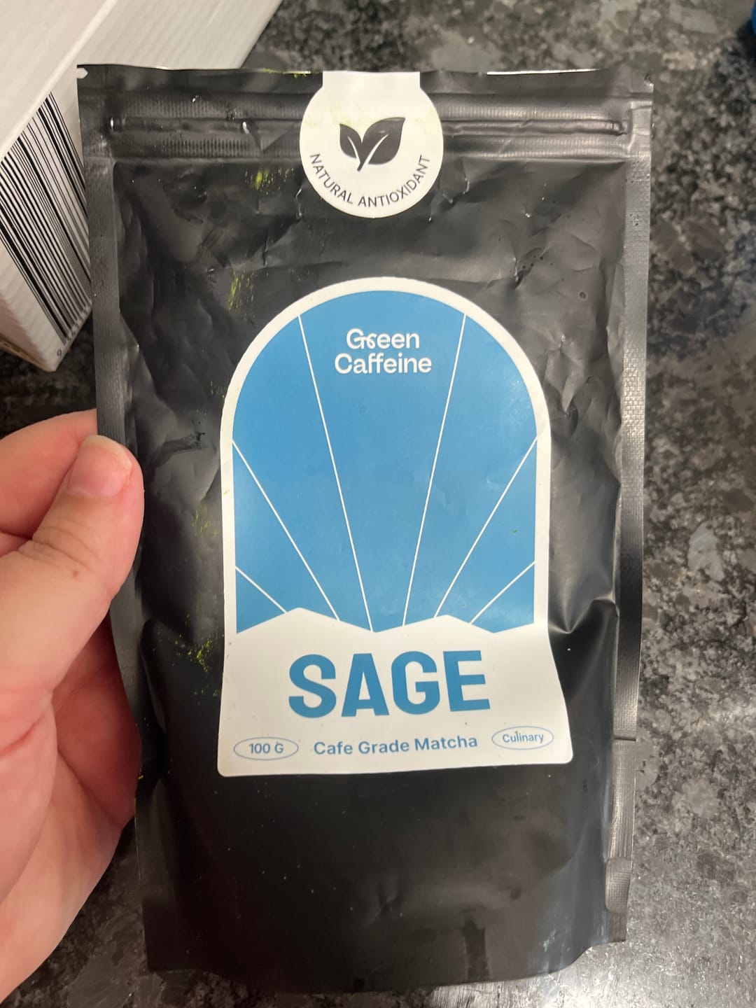 Customer photo review of Sage Cafe Matcha (Latte)