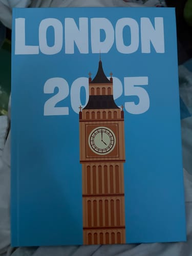 Customer photo review of Custom Travel Book