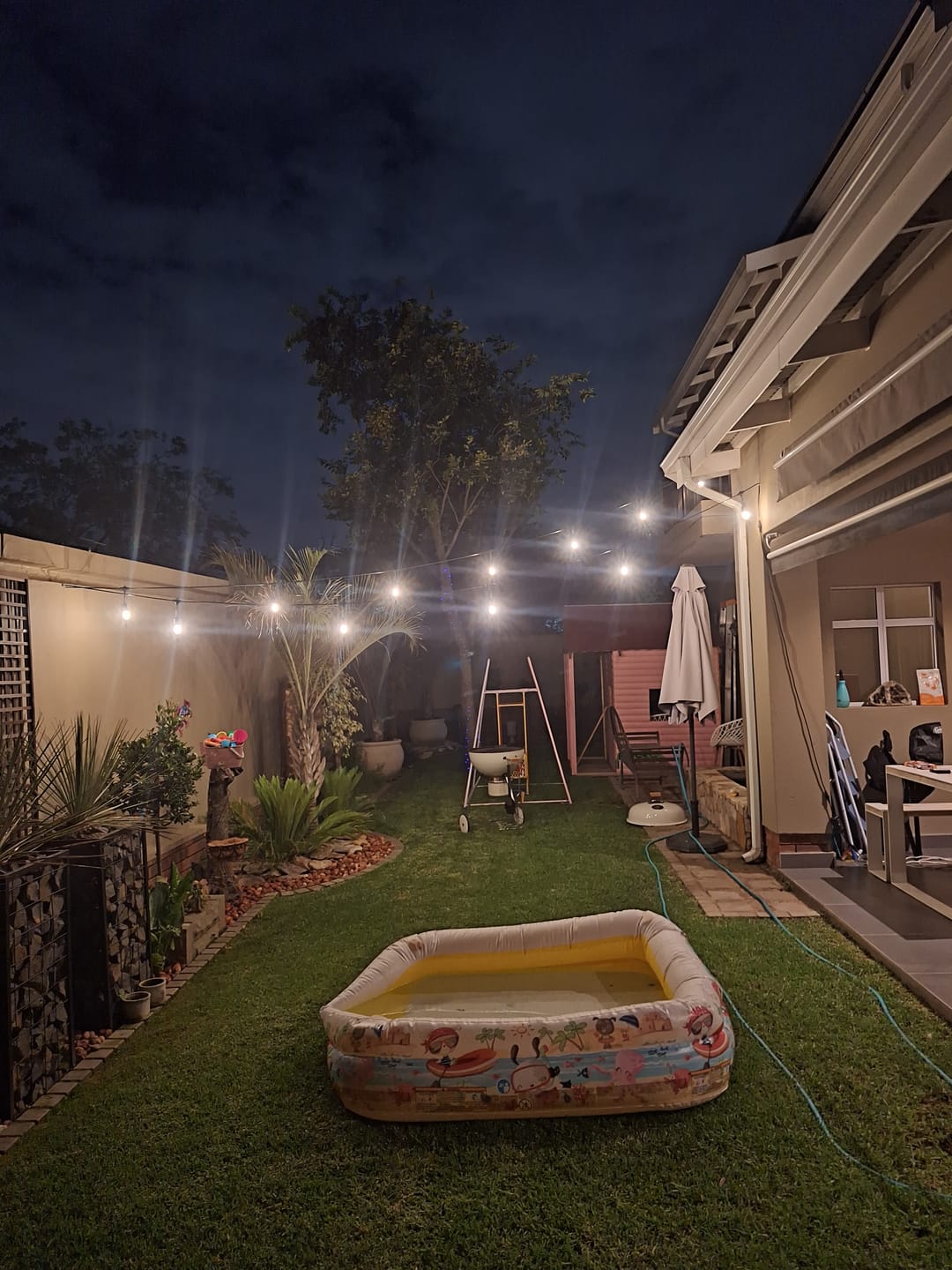 Customer photo review of Plug-In Festoon Bulb String Lights