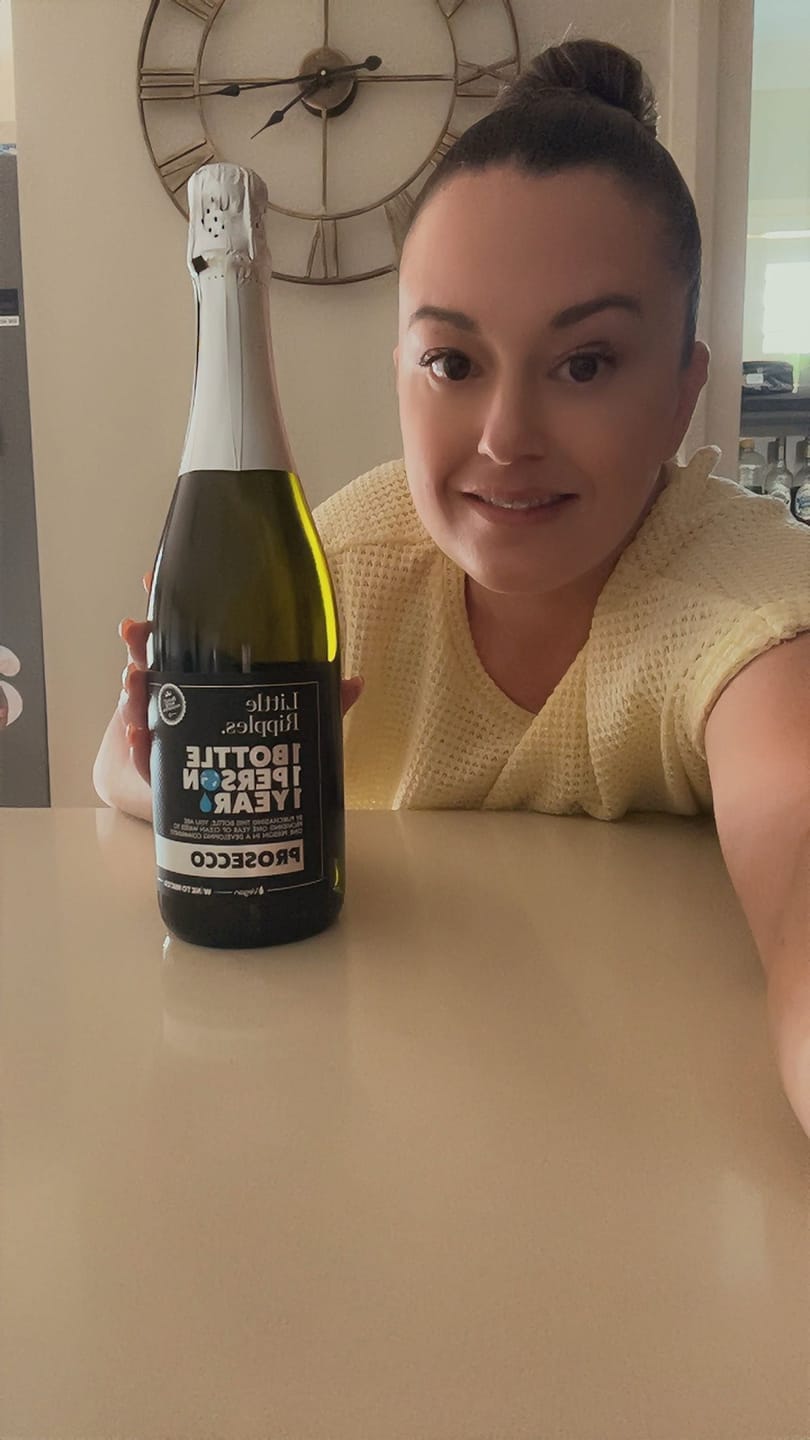 Customer photo review of Prosecco - Single Bottle