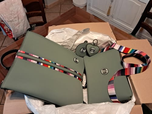 Customer photo review of SET Zaino e Pochette