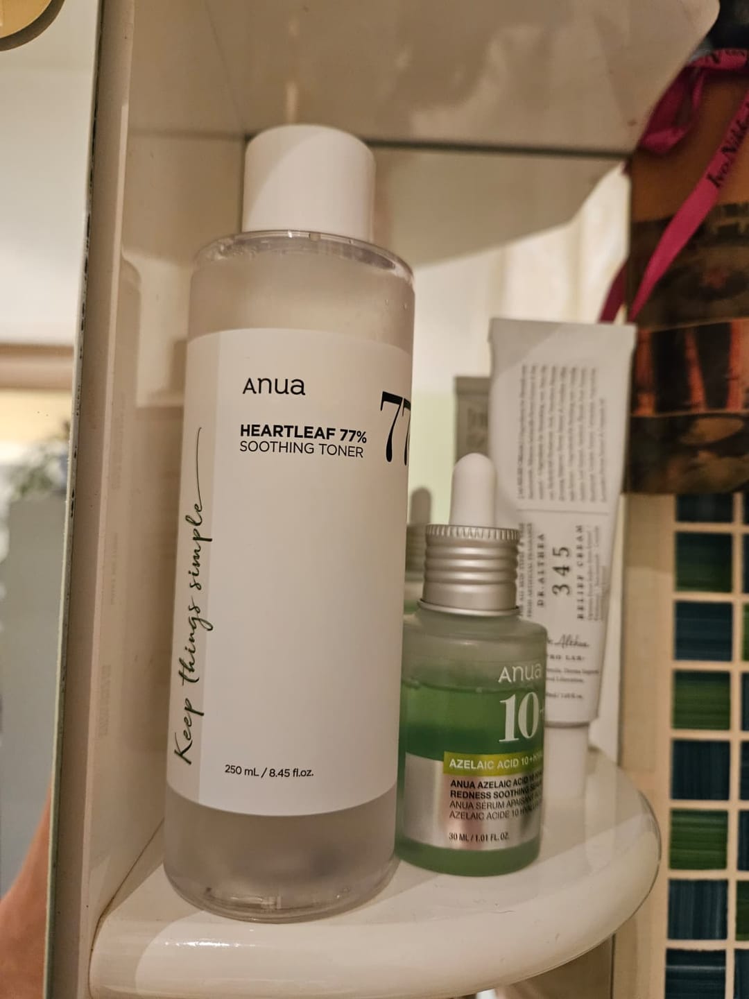 Customer photo review of Nomierinošs toniks Anua Heartleaf 77% Soothing Toner