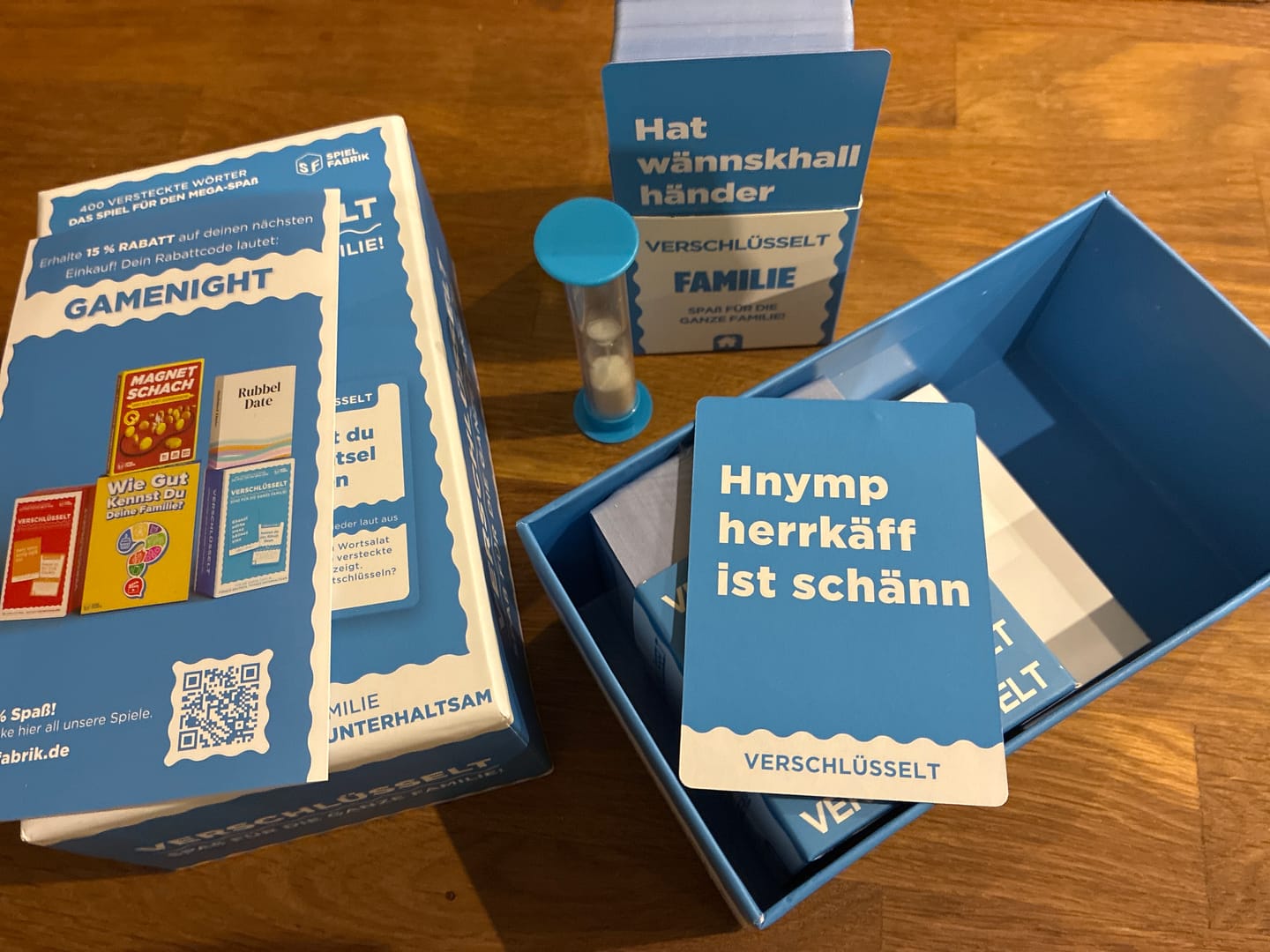 Customer photo review of VERSCHLÜSSELT FAMILIENEDITION
