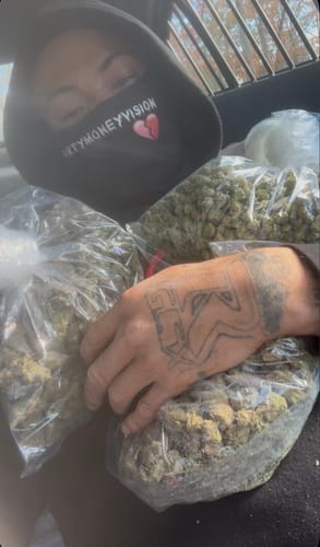 Customer photo review of Purple Octane - Bulk- Indica