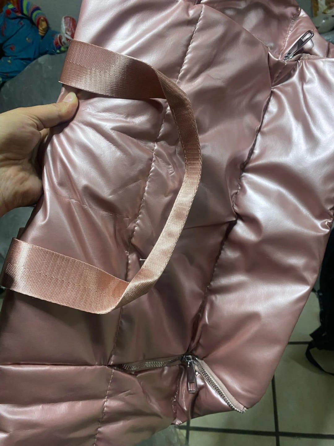 Customer photo review of Sac Doudoune Femme
