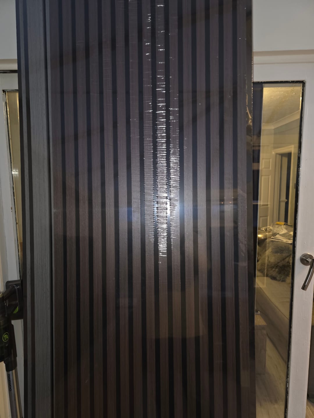 Customer photo review of Premium Acoustic Slatted Wall Panel (50mm thickness)
