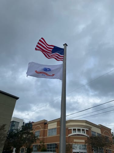Customer photo review of United States Army Flag  - Premium Quality Outdoor Nylon