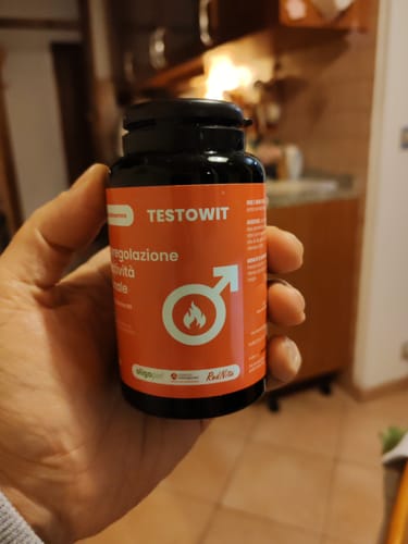Customer photo review of TESTOWIT - Regolazione ormonale 120 cps NEW