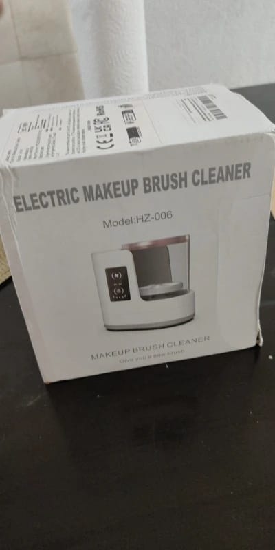 Customer photo review of Electric Brush Cleaner  Fast Clean And Dry