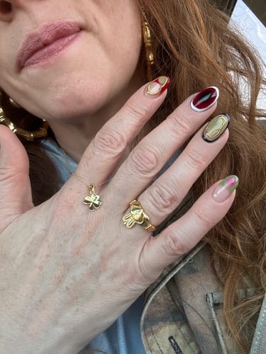 Customer photo review of Claddagh - Gold