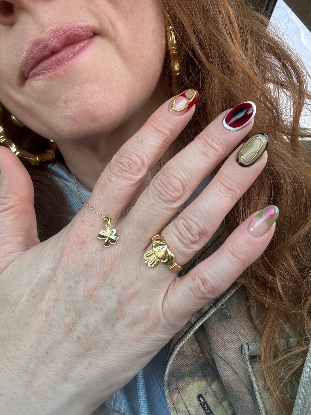 Customer photo review of Claddagh - Gold
