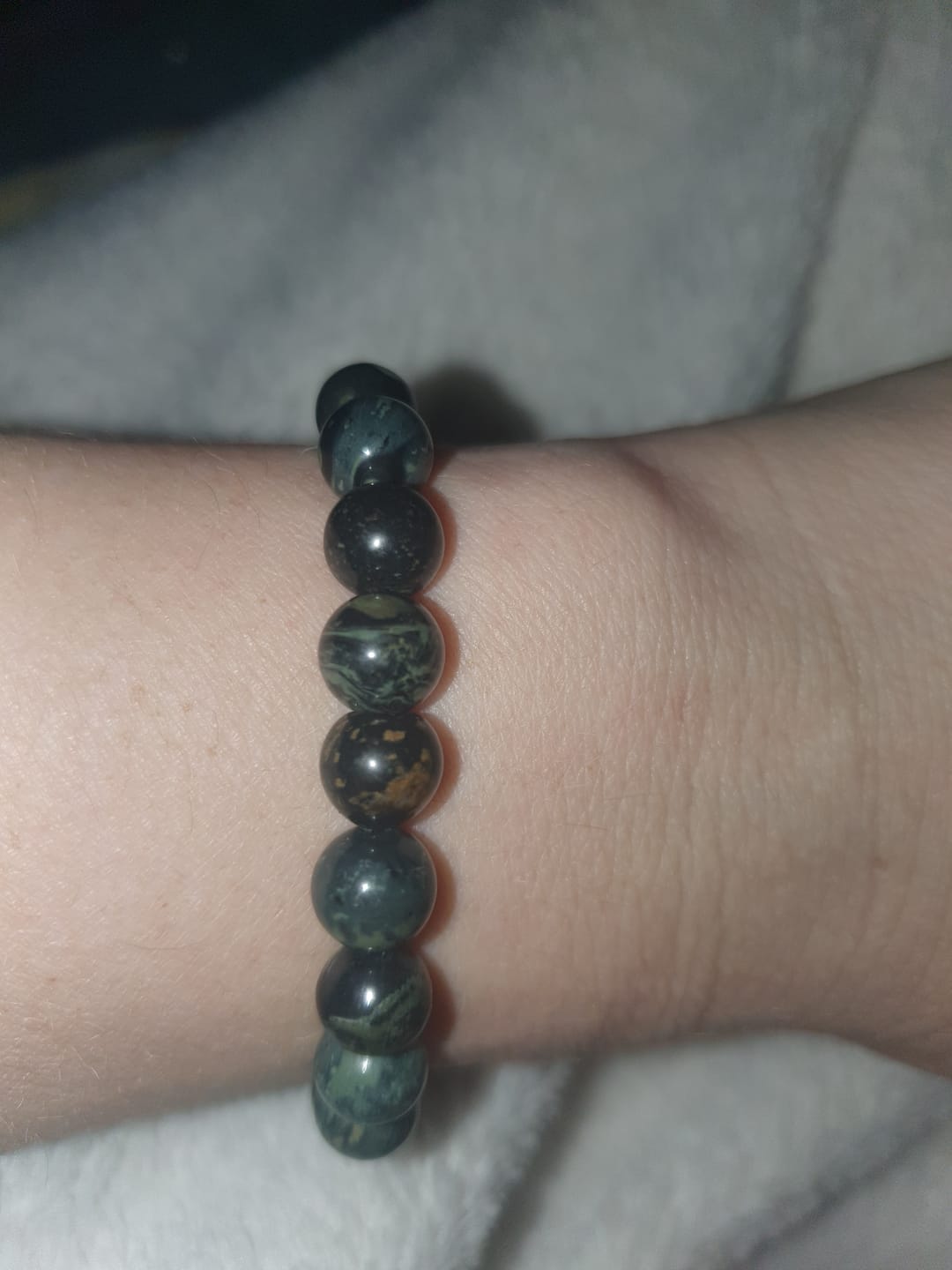 Customer photo review of Bracelet Jaspe Kambaba