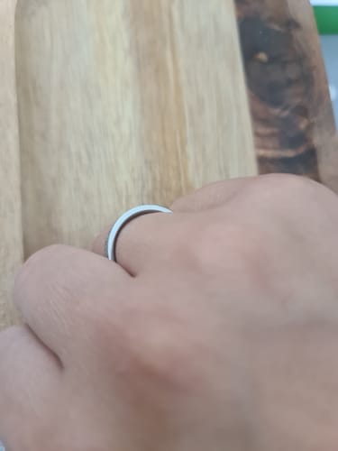 Customer photo review of "Gewiss, mit der Erschwernis, kommt die Erleichterung" Ring