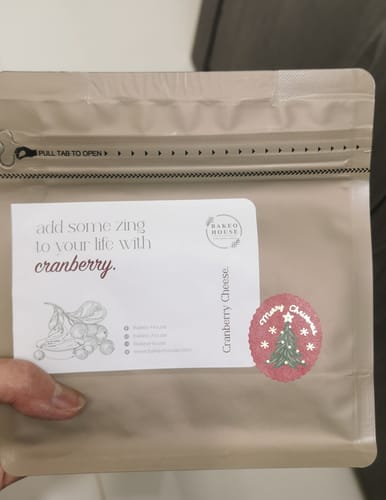 Customer photo review of Cranberry Cheese Cookies