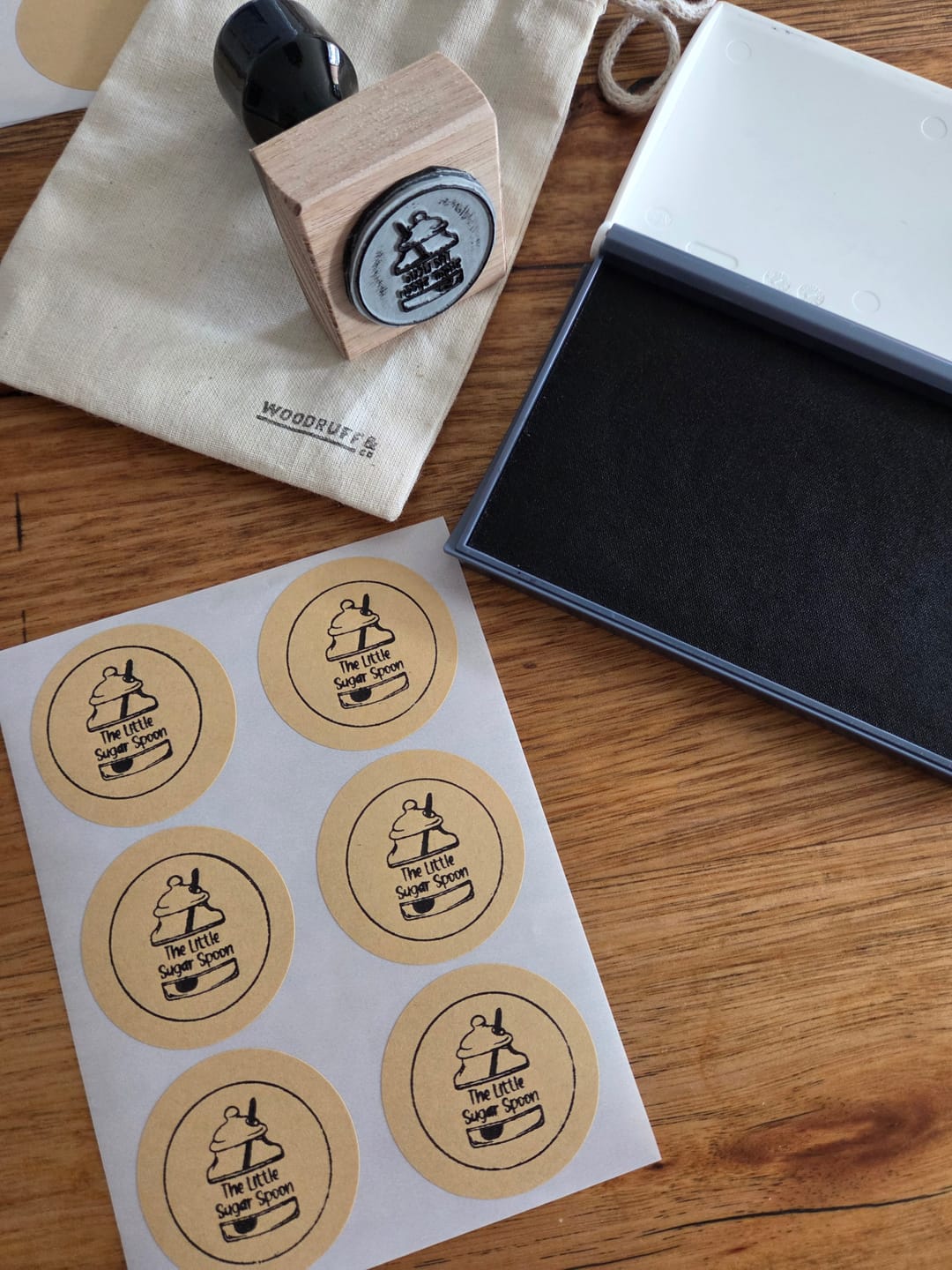 Customer photo review of Custom Rubber Stamp