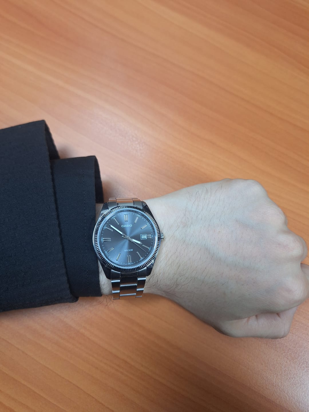Customer photo review of Reloj Casio Análogo MTP-1302D-1A1V Negro 38,5mm