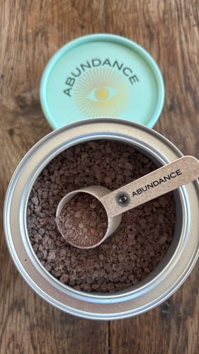 Customer photo review of Flow State Ceremonial Cacao Blend - Tin 300g