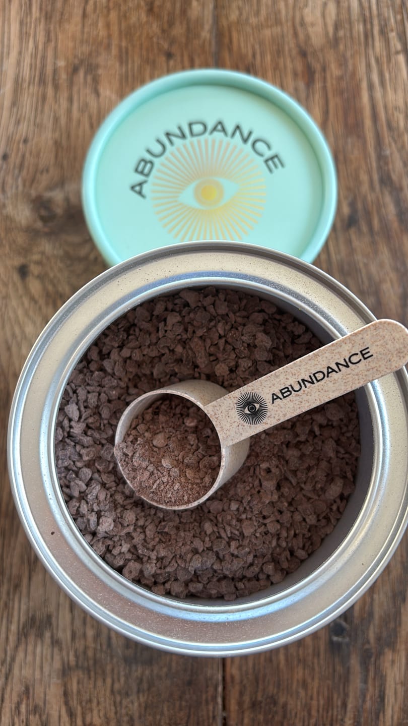 Customer photo review of Flow State Ceremonial Cacao Blend - Tin 300g