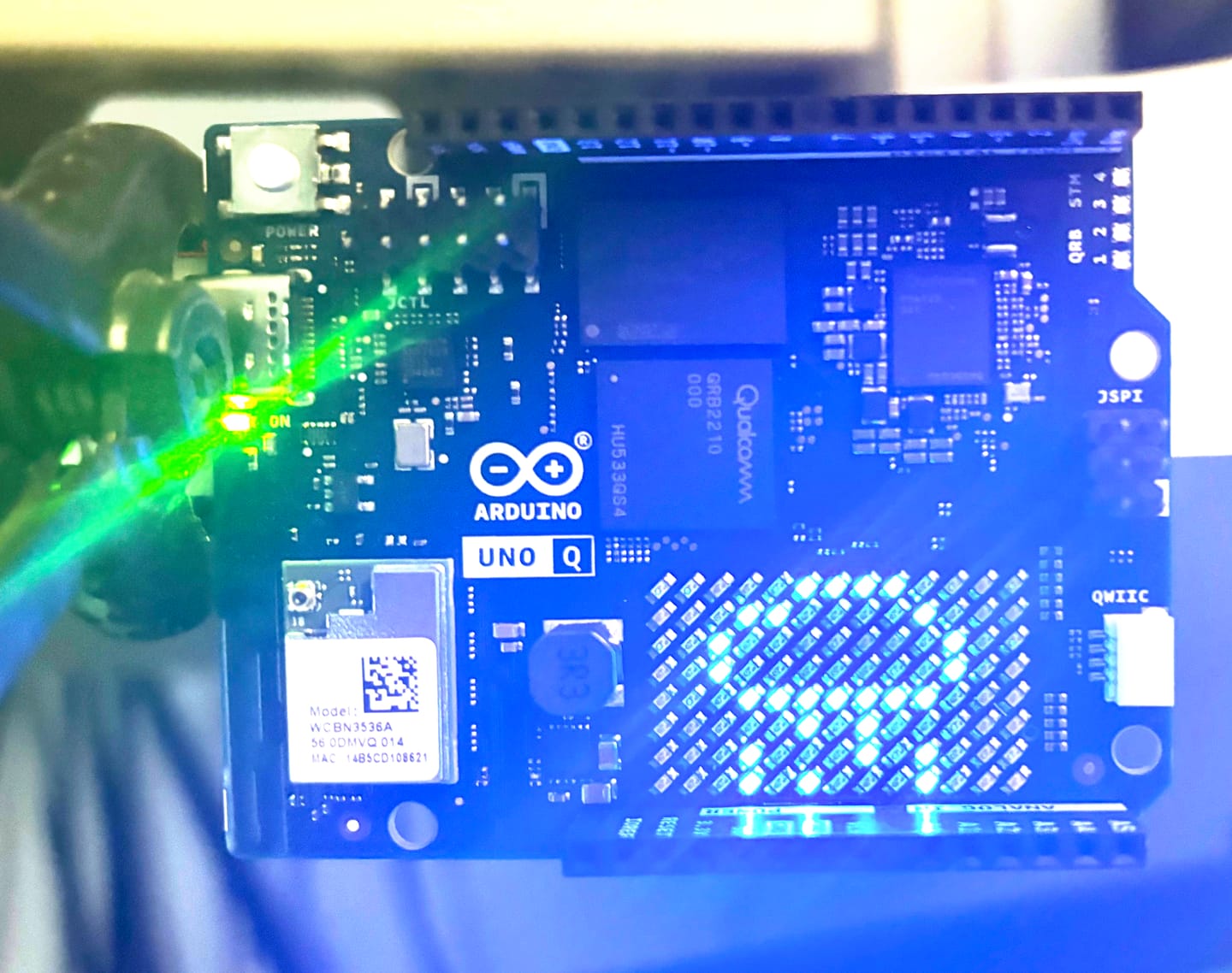 Customer photo review of Arduino UNO Q