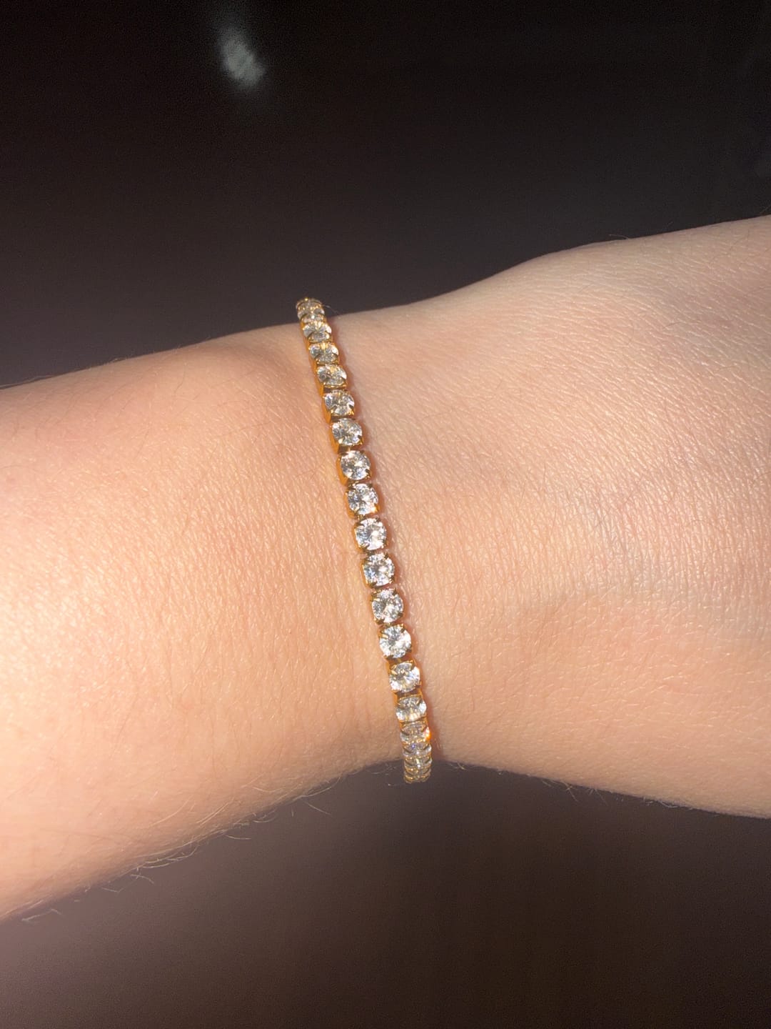 Customer photo review of Tennis Bracelet