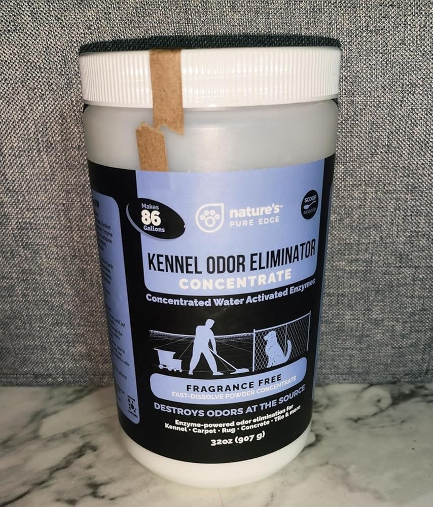 Customer photo review of Kennel Odor Eliminator Concentrate
