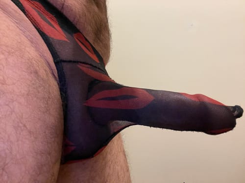 Customer photo review of 3 Pack Men’s Sexy Bulge Pouch Briefs