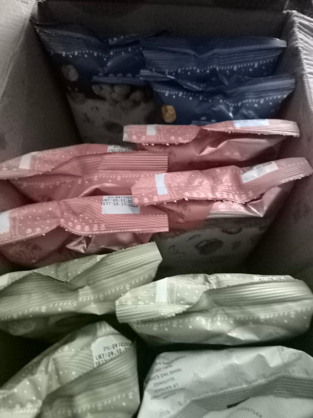 Customer photo review of Zeytinyağlı Baharatlı Baklagil Cipsi 50g