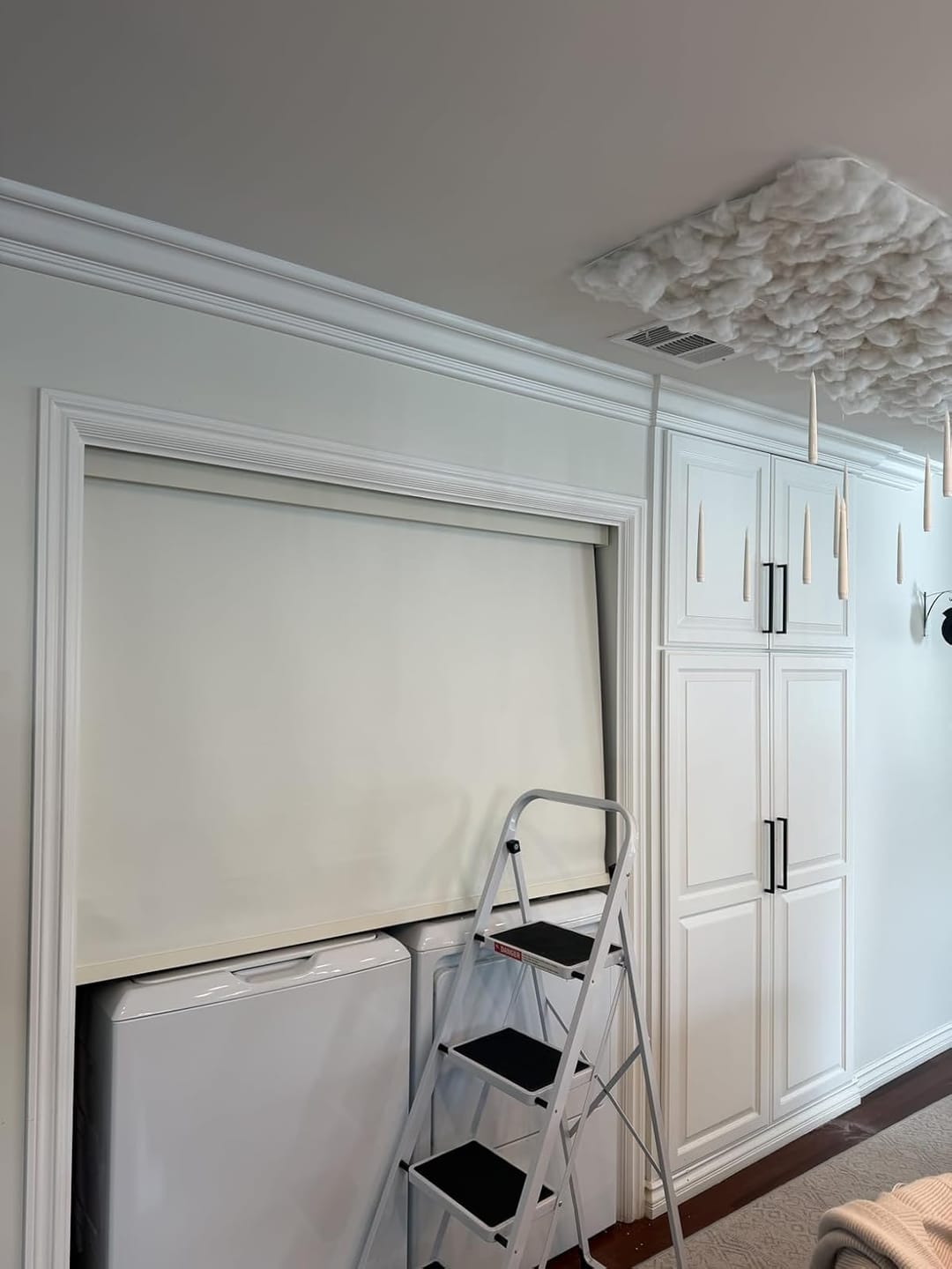 Customer photo review of Custom Blackout Roller Shades