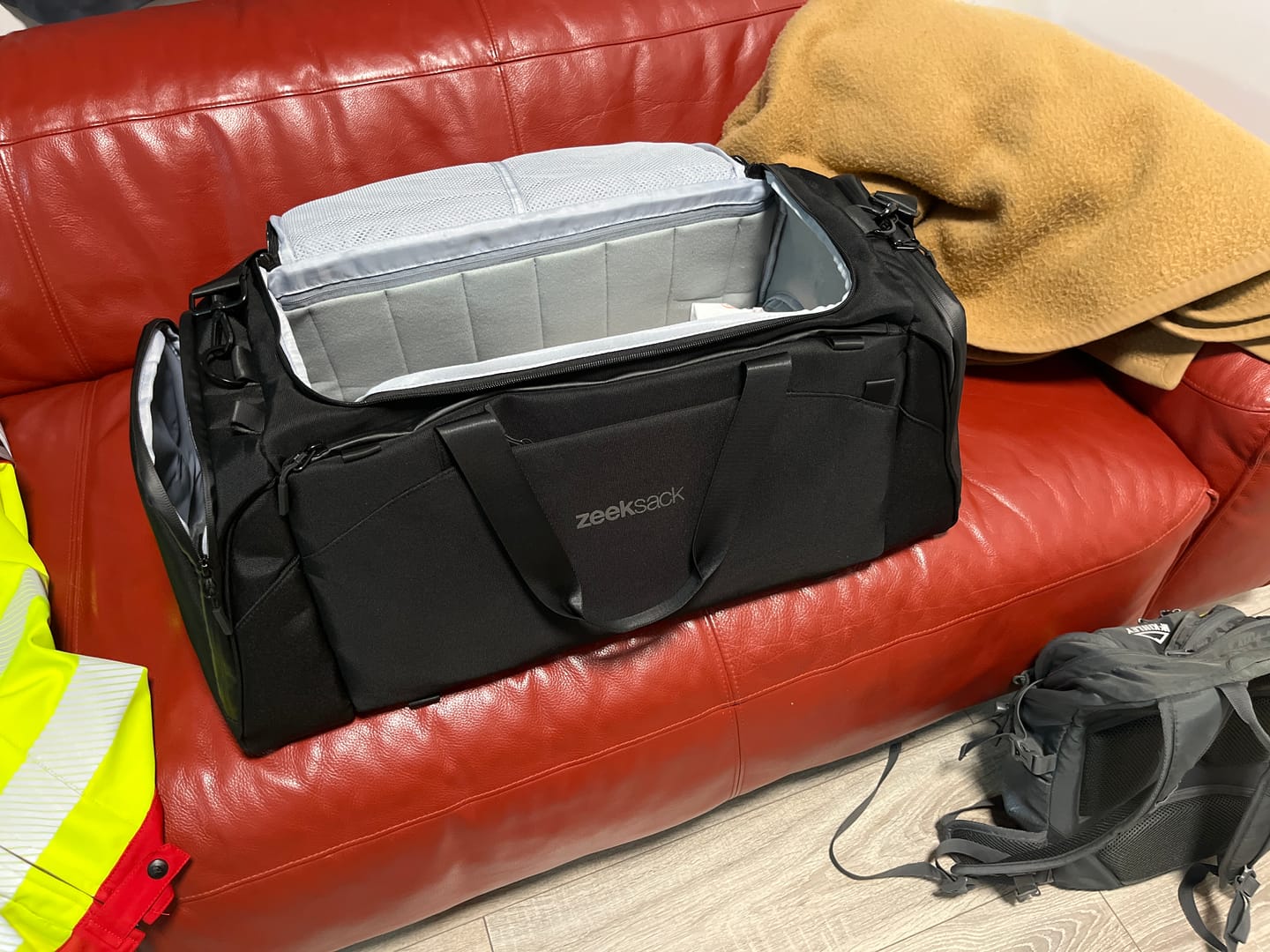 Customer photo review of The Weekender 50L