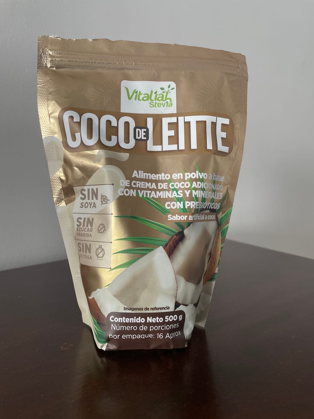 Customer photo review of Batido Coco de Leitte con Crema de Coco Doypack 500 g