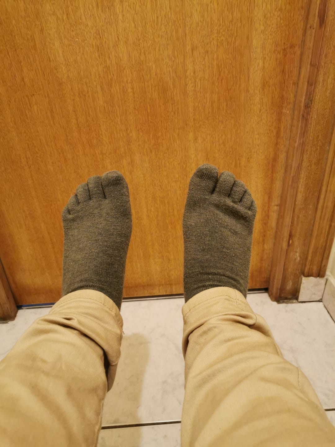 Customer photo review of Chaussettes à Orteils Sans Couture - 5 Paires