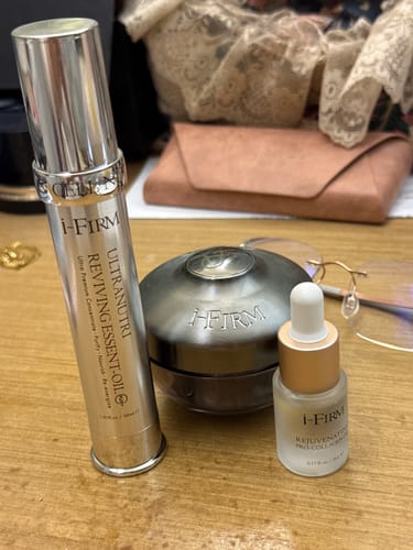 Customer photo review of i-FIRM Up-lift Skin ReContouring Set