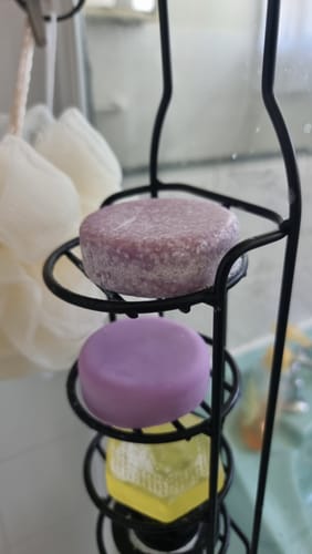 Customer photo review of Rosemary Oil Thickness & Volume Conditioner Bar