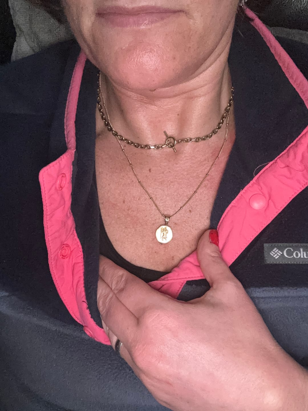 Customer photo review of Cuban Choker Necklace