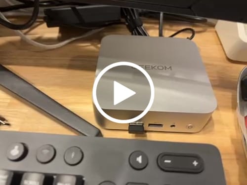 Customer video review of 日本限定 GEEKOM A6 ミニPC AMD Ryzen R7-6800H