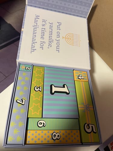 Customer photo review of Advent Calendar: Eight Hazy Nights