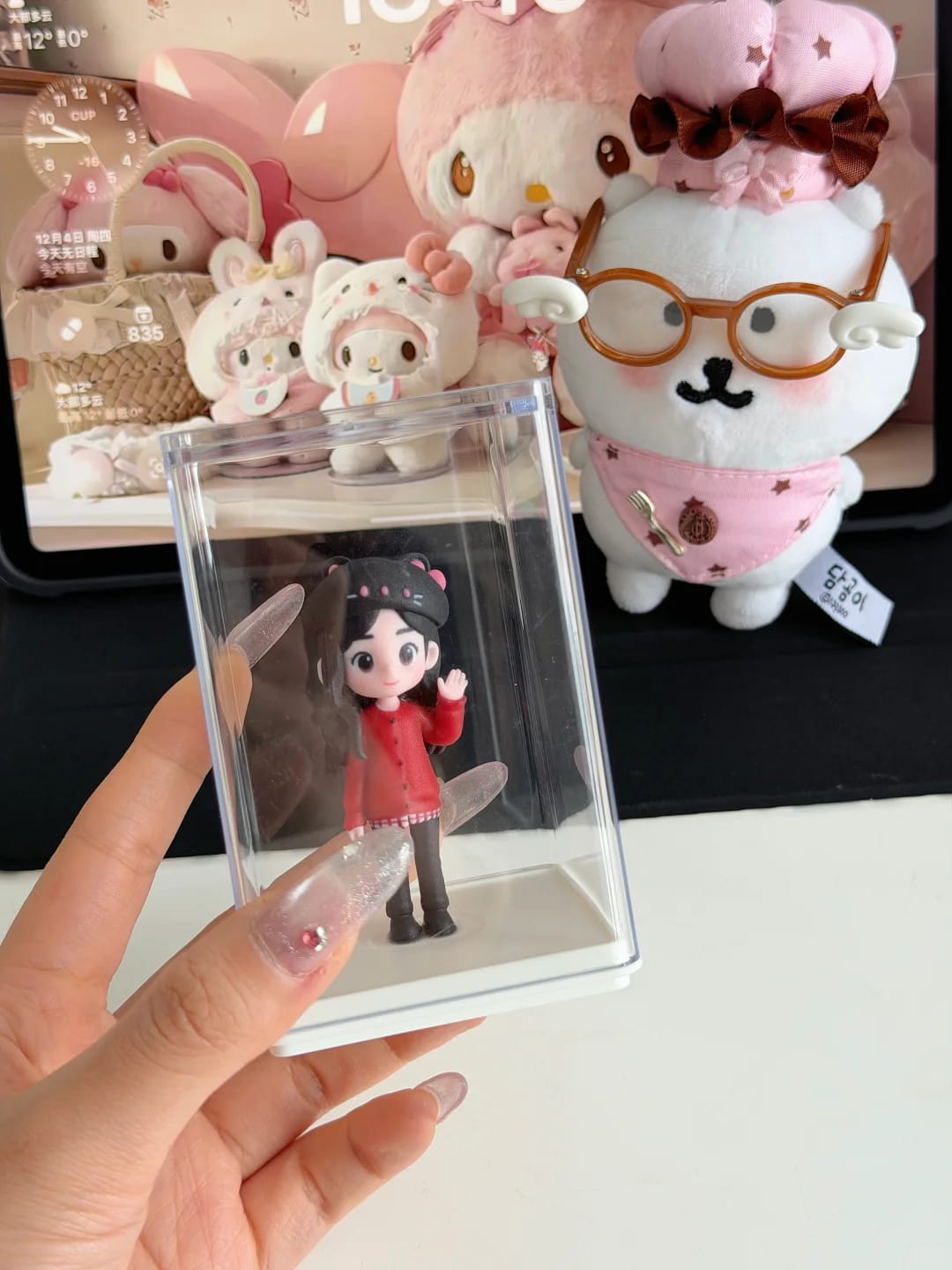 Customer photo review of Custom 3D Action Figure from Your Photo Personalized Toy Figure Unique & Memorable Gift for Lovers, Boyfriends, Girlfriends