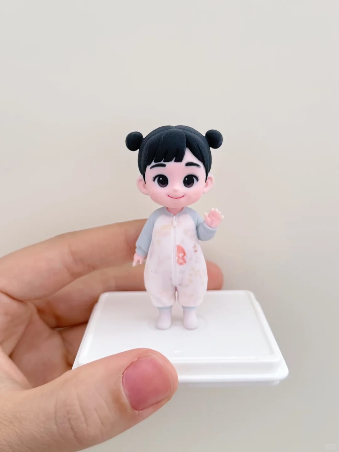Customer photo review of Custom 3D Action Figure from Your Photo Personalized Toy Figure Unique & Memorable Gift for Lovers, Boyfriends, Girlfriends