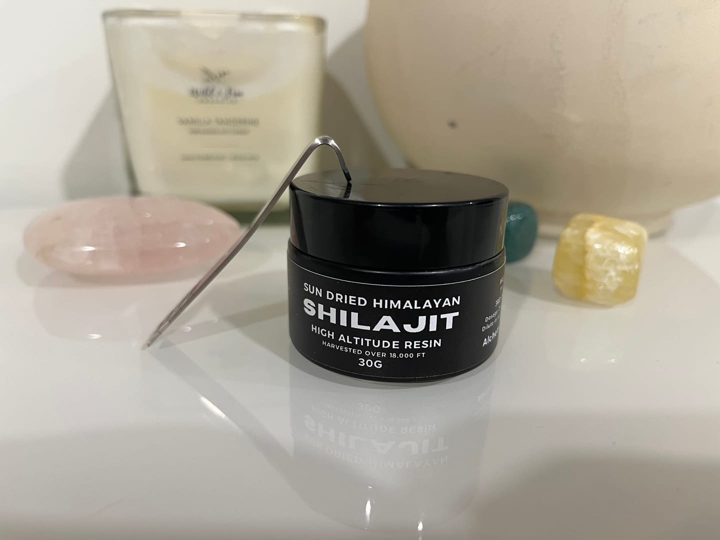 Customer photo review of Shilajit Resin